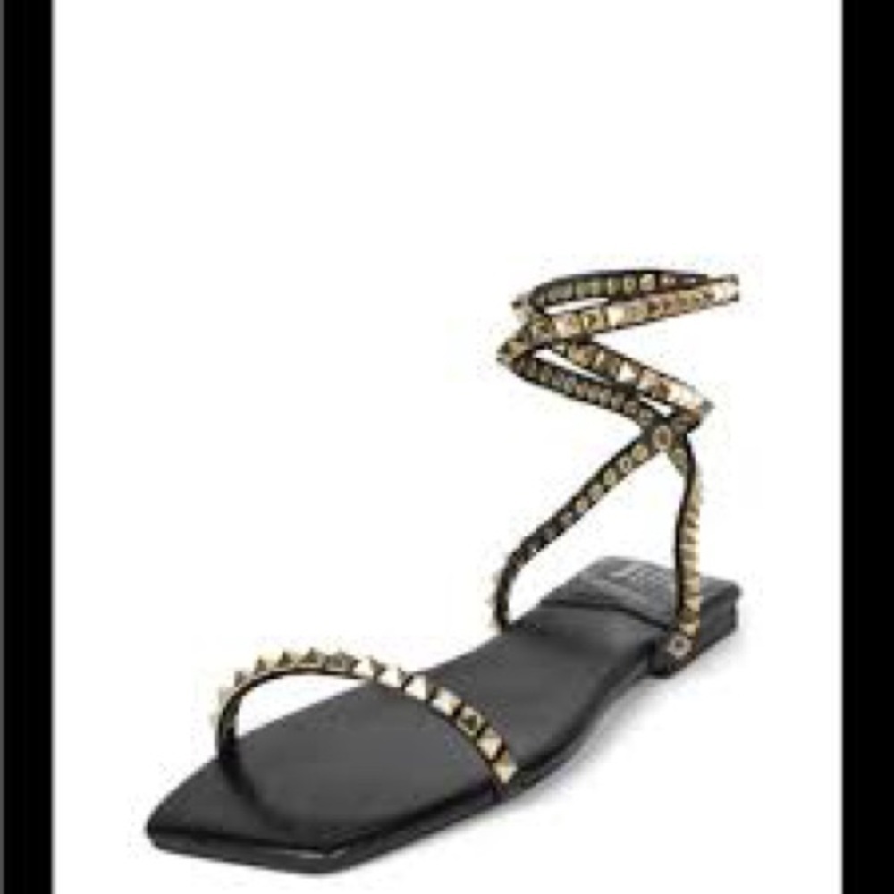 Jeffrey Campbell Luxor Black Sandals